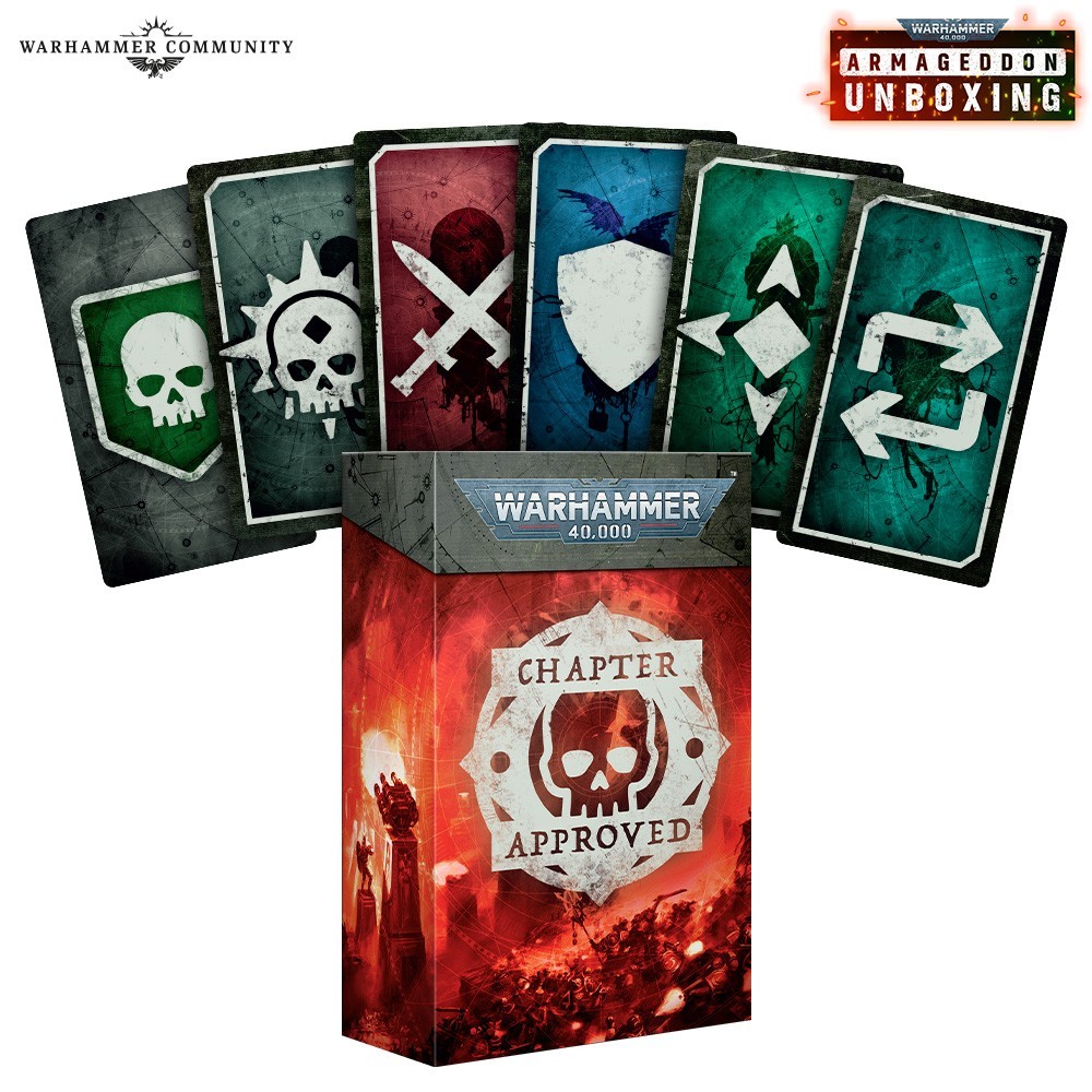 Warhammer 40k 11th ED CHAPTER APPROVED MISSION DECK New ARMAGEDDON