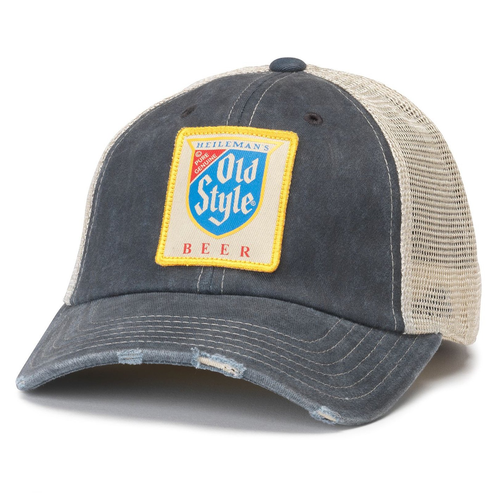 Old Style Label Blue Colorway Adjustable Hat Blue