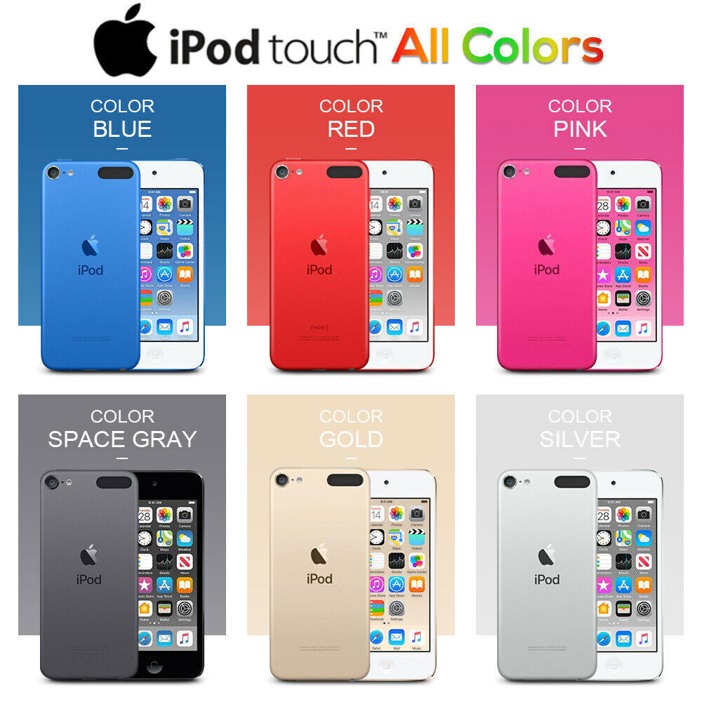 New Sealed in box Apple ipod Touch 7th (128GB 256GB) Gen Unlocked All colors lot