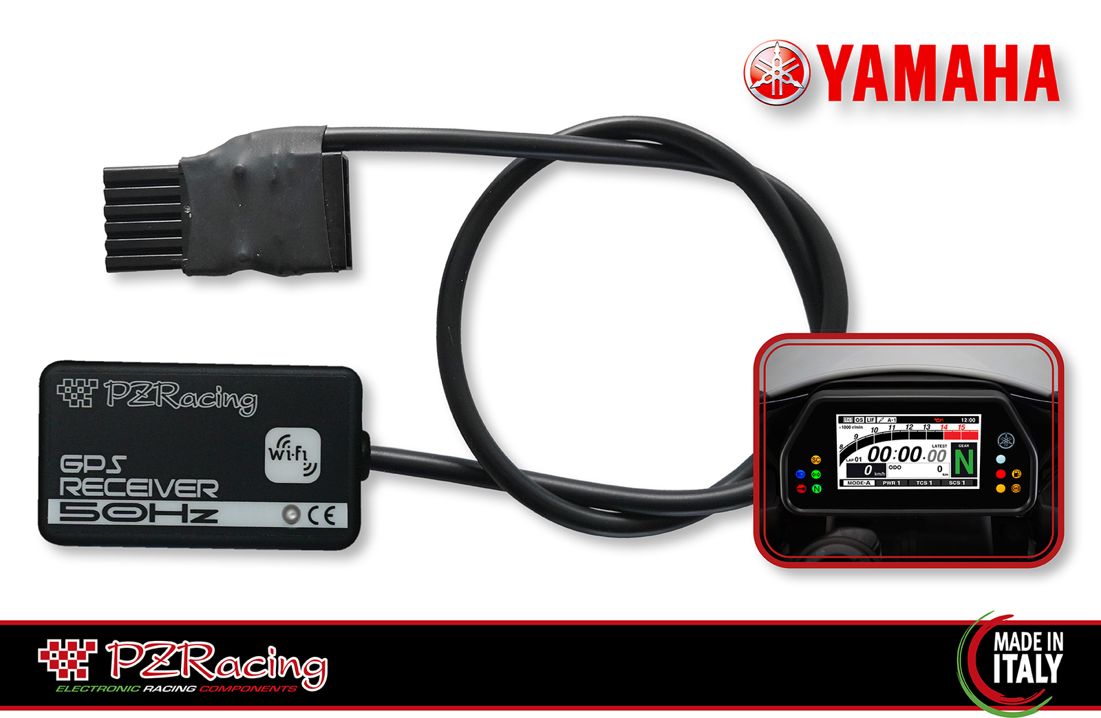 USA YA700 YAMA-TRONIC PZRACING GPS RECEIVER 50HZ FOR YAMAHA R1 2015/16