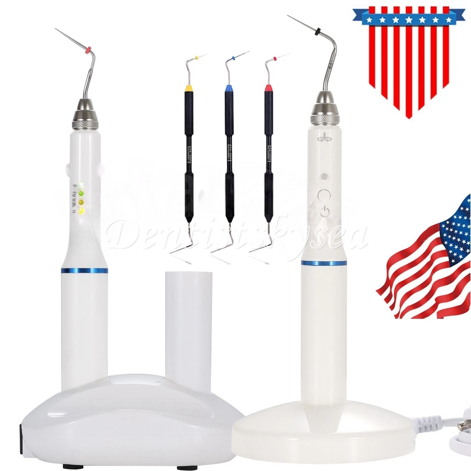 Dental Endo Gutta Percha Obturation Heated Pen/ Endo Buchanan Hand Plugger Tips