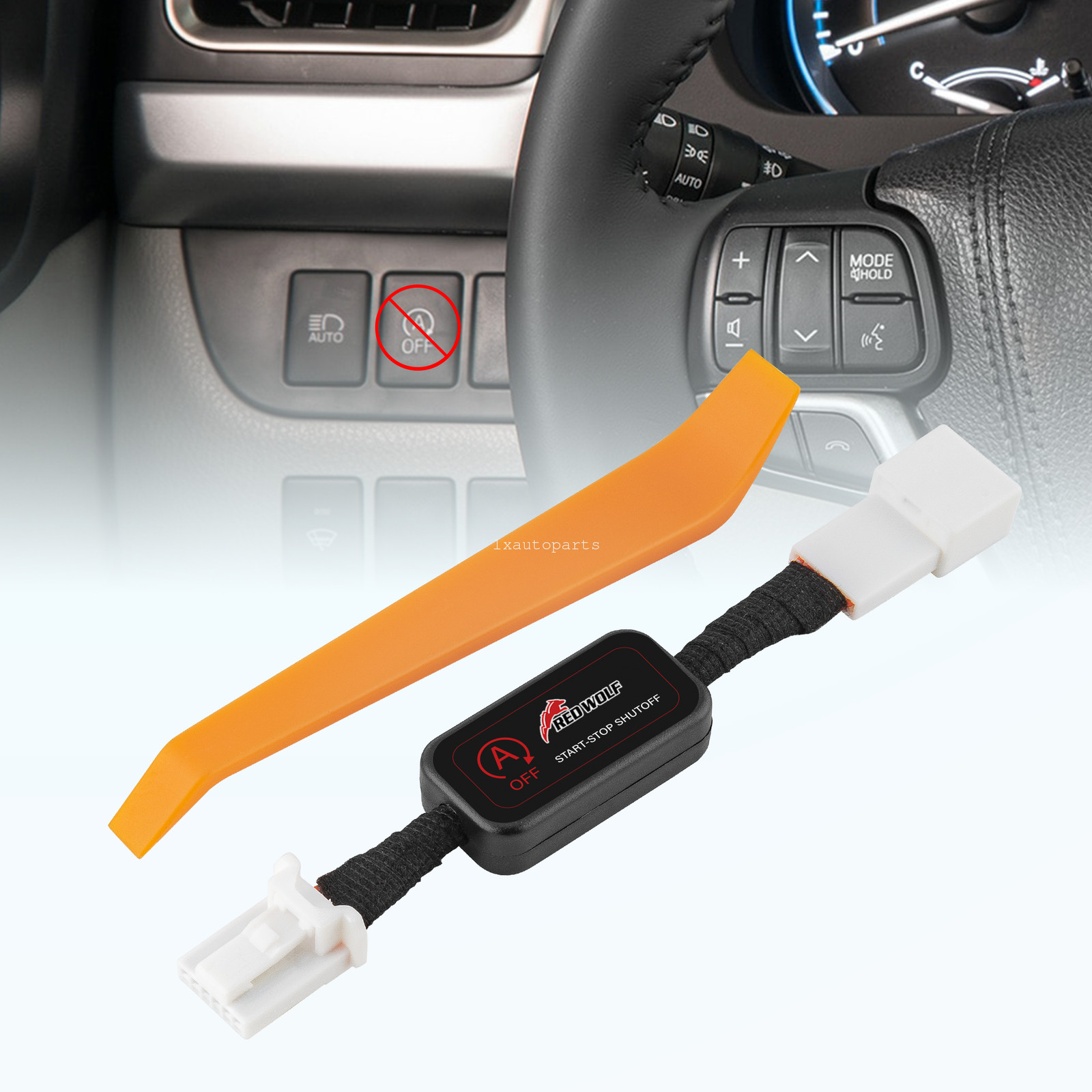 Auto Start Stop Harness Disable Eliminator For Toyota Highlander Bypass/Jumper
