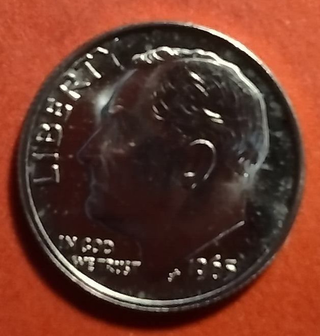1965 *SPECIAL MINT SET* ROOSEVELT DIME - NICE COIN - L@@K AT PICTURES!!!!!