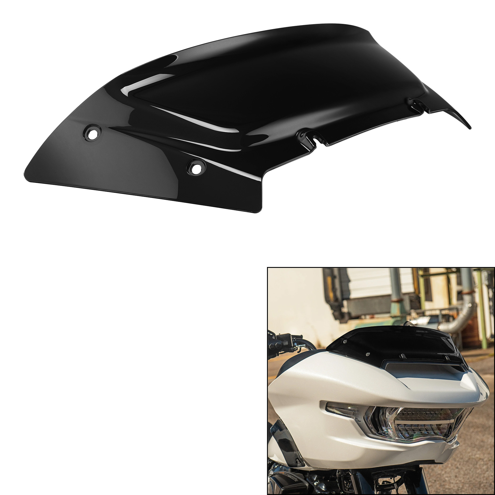 Windscreen Windshield Fit For Harley CVO Road Glide FLTRXSE 2023-2026 FLTRX 24+