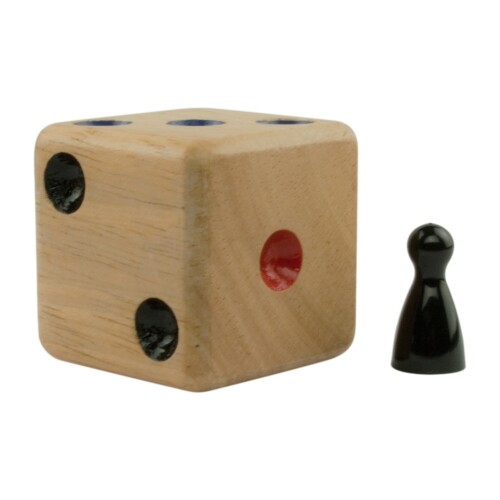 Wooden Cube - Set of 4 - Samena Wood - 40MM - W6