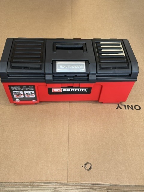 DAMAGED - Facom BP.C24N Heavy Duty Plastic Tool Box 24″
