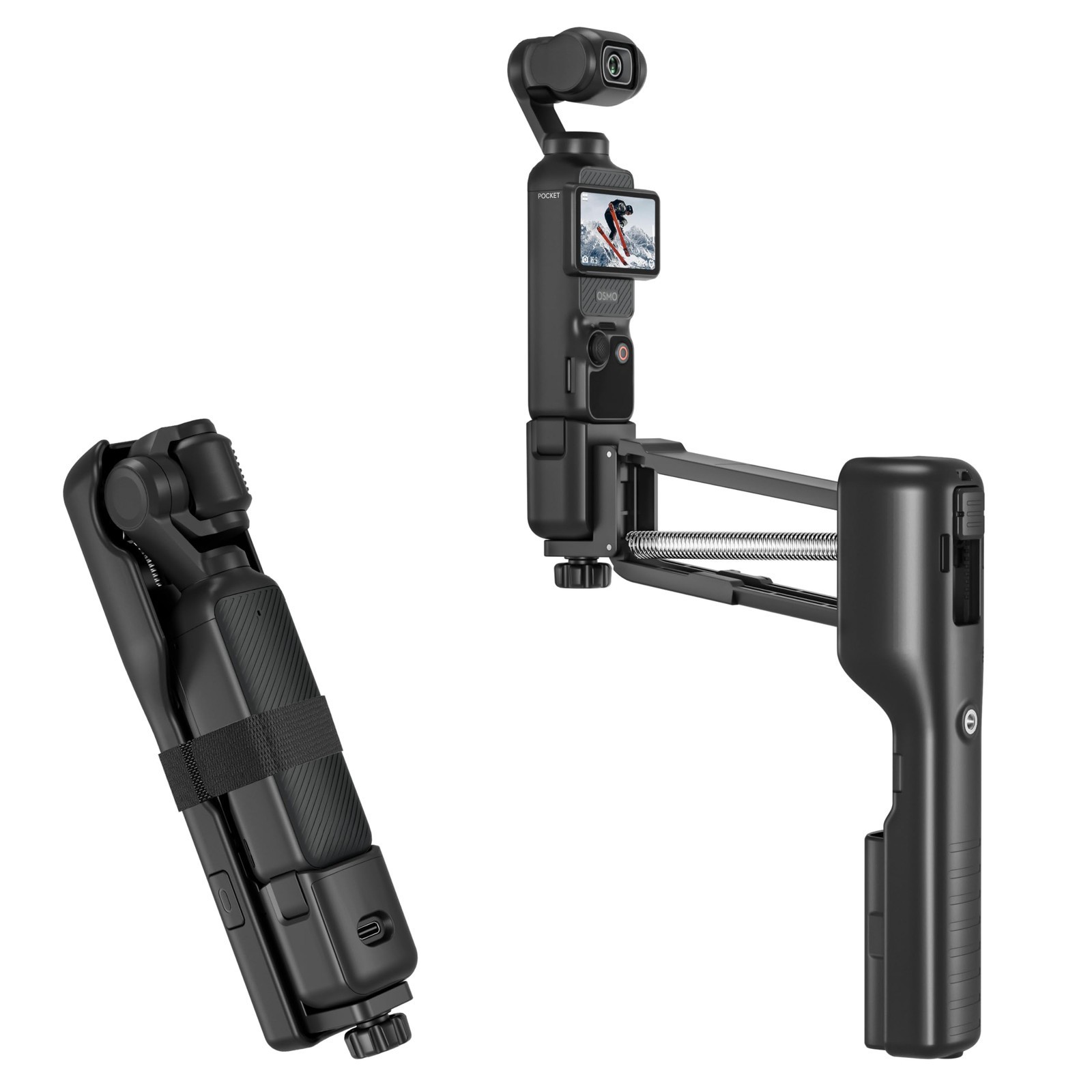 Osmo Pocket 3 Handheld Stabilizer Accessories, Mini Z-Axis Anti-Shake Handle