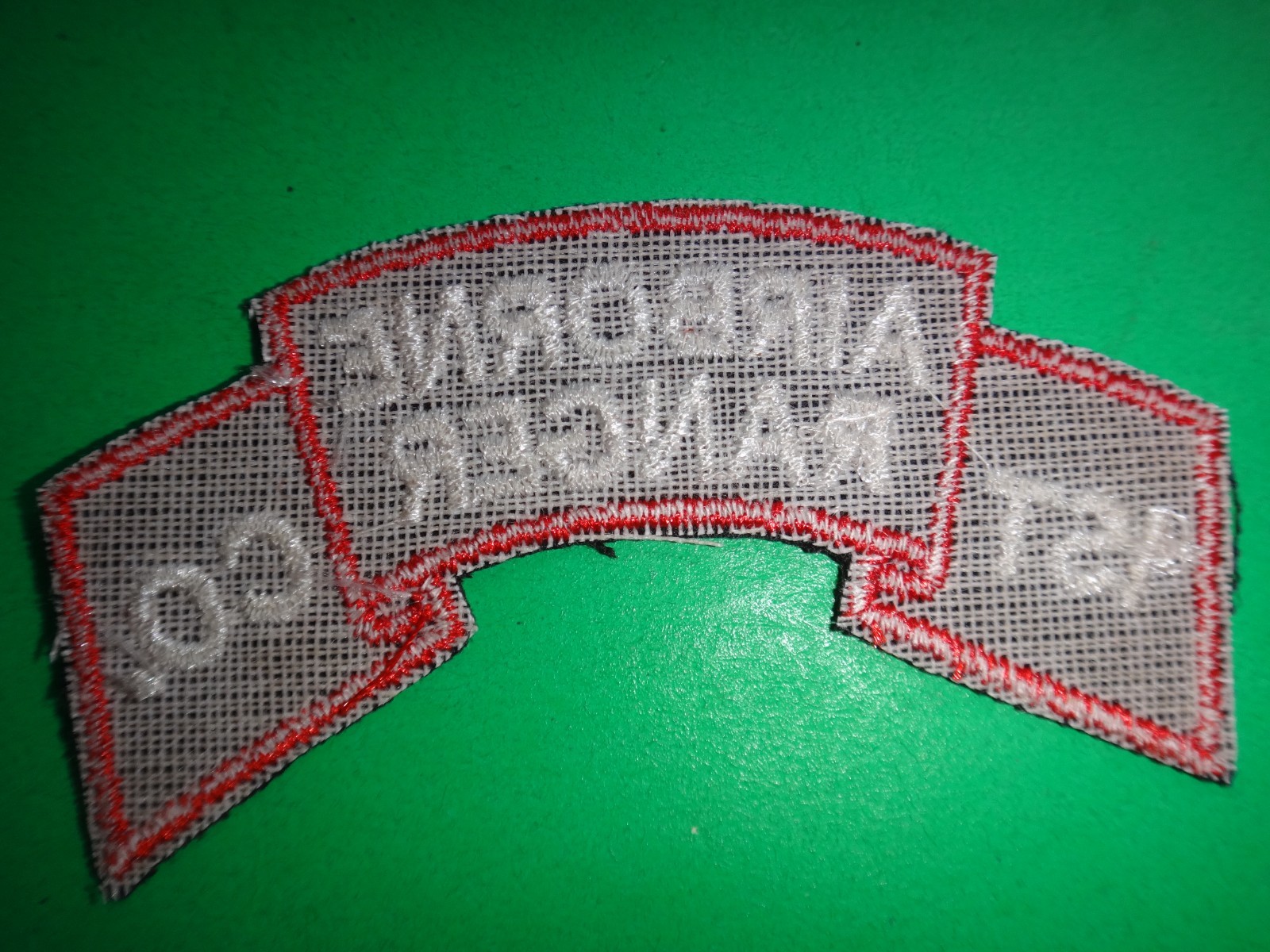 US Army 1st Company AIRBORNE RANGER Scroll Patch