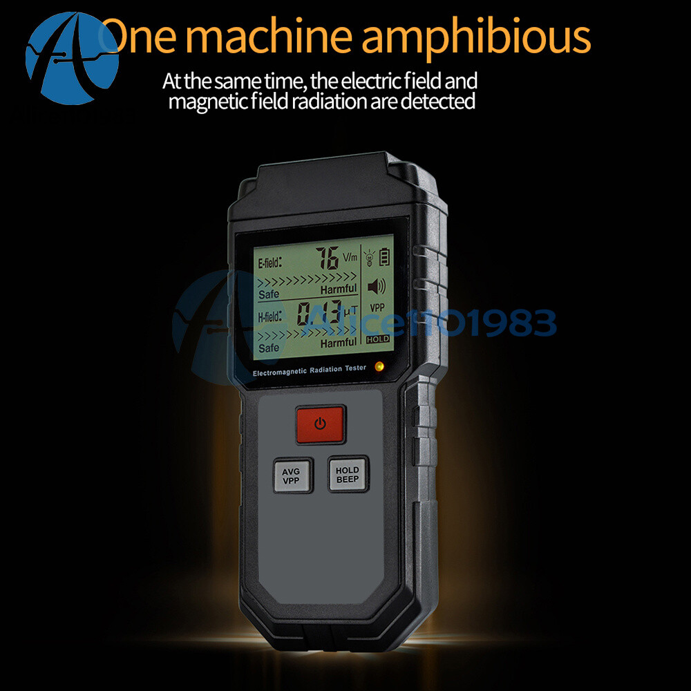 ET825 Electromagnetic Field Radiation Detector Tester Emf Meter Dosimeter Meter