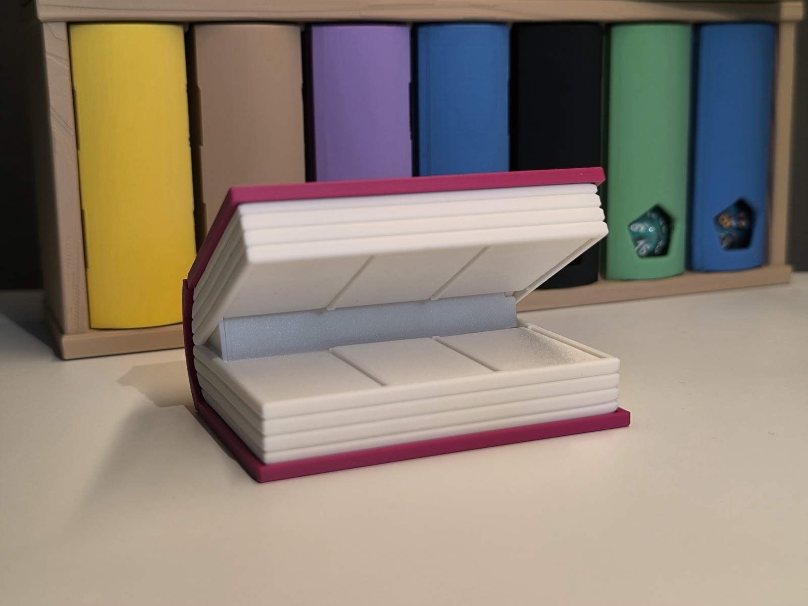 The Book Storage Pill container Medicine Box