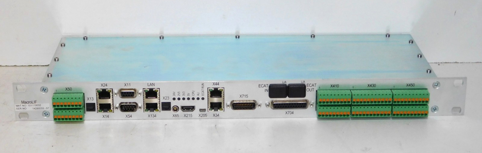 Rofin Sinar 101119032 MacroLIF Laser System Communication Module Rack Mount Unit