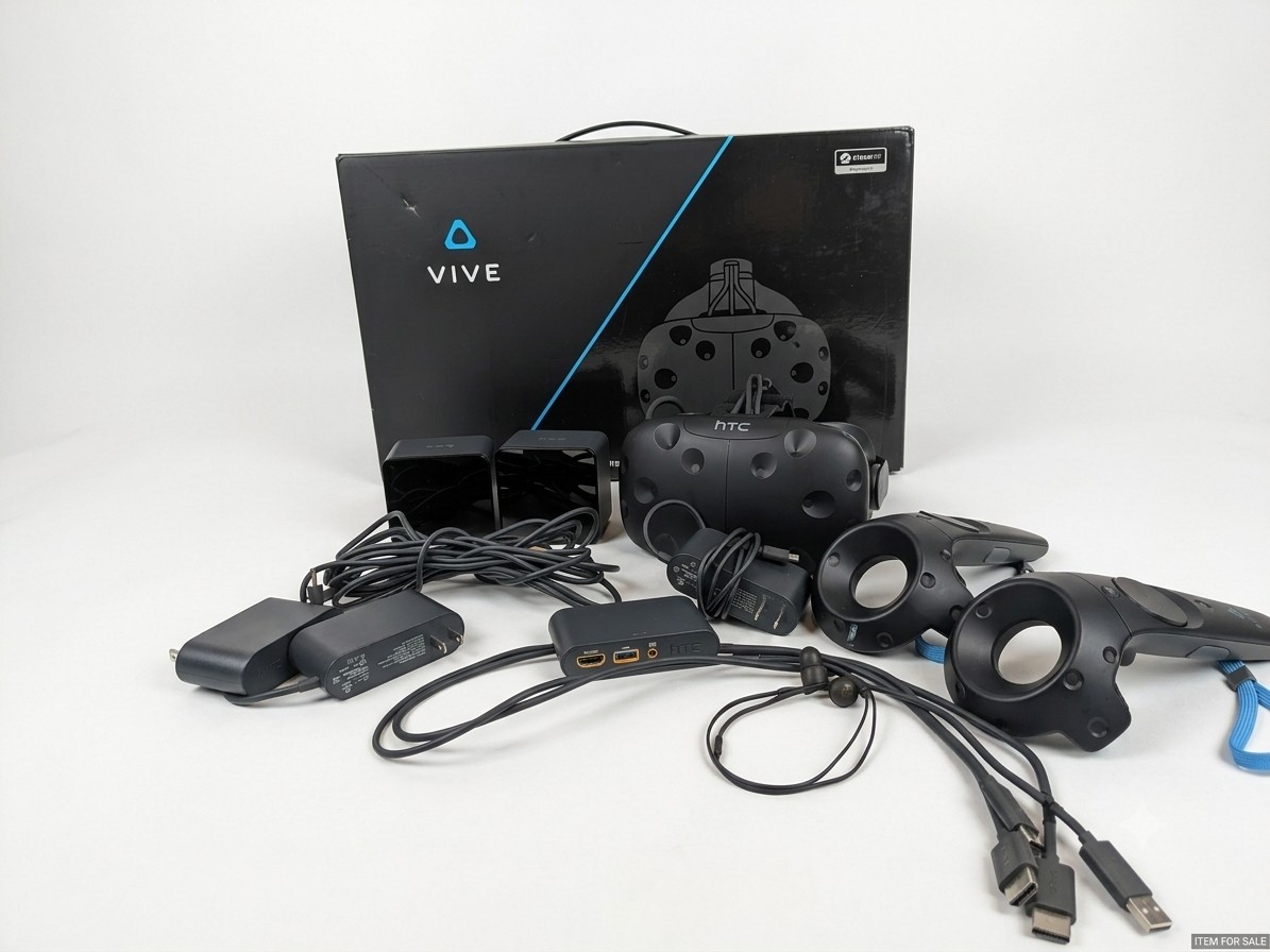 HTC Vive Virtual Reality Headset System - Black