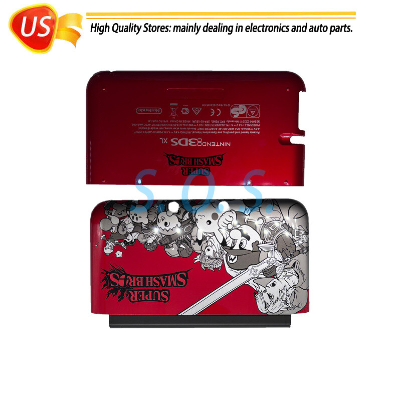 Pattern Top & Bottom Replace For Nintendo 3DS XL 3DS LL Plate housing Shell Case