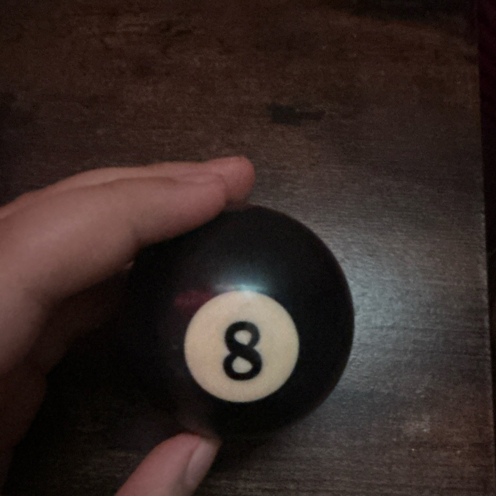 Black 8 Ball Billiard Pool Ball - Model 8 Ball