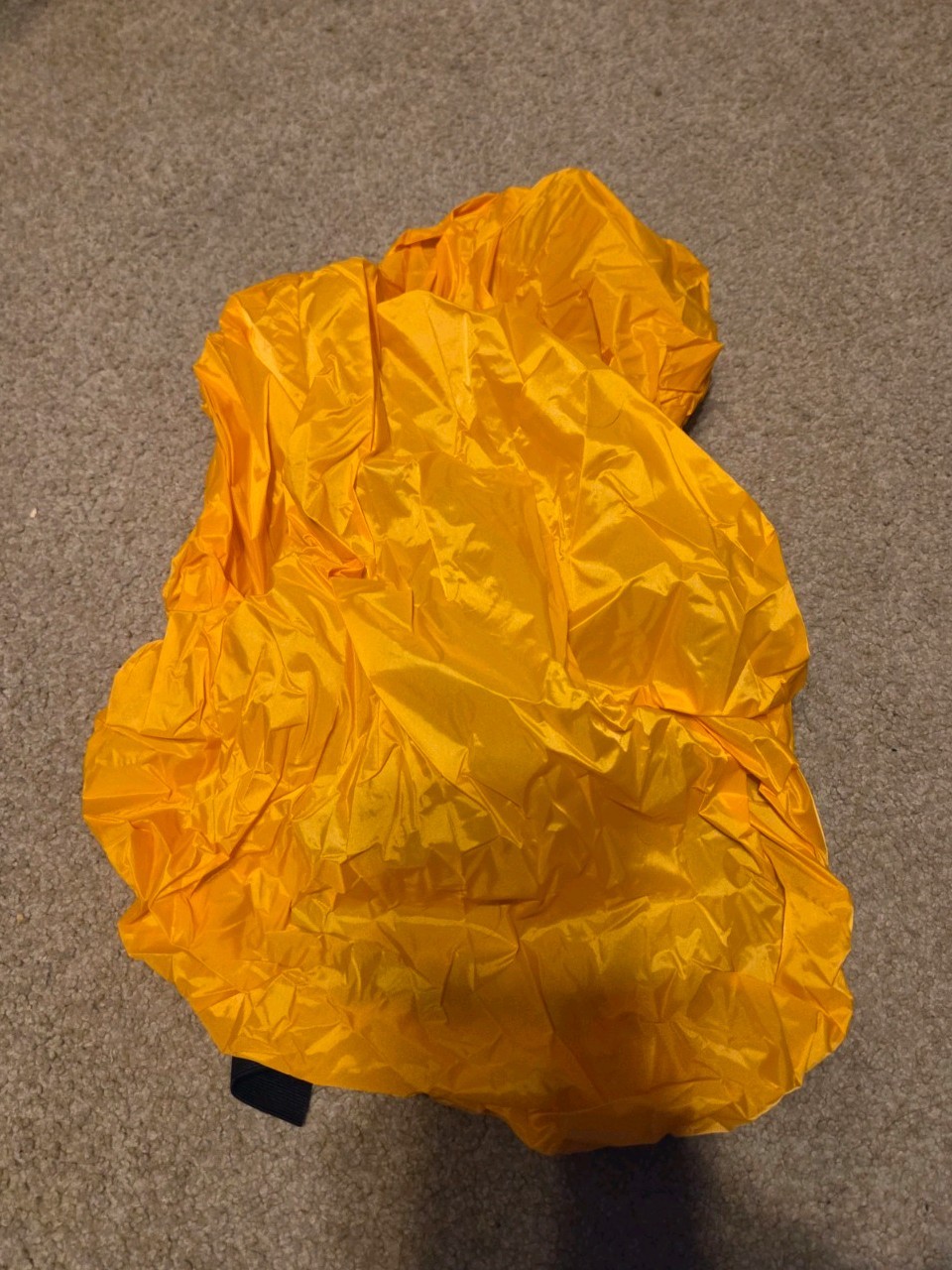 Amazon Basics 55L Backpack Black With Rain Cover