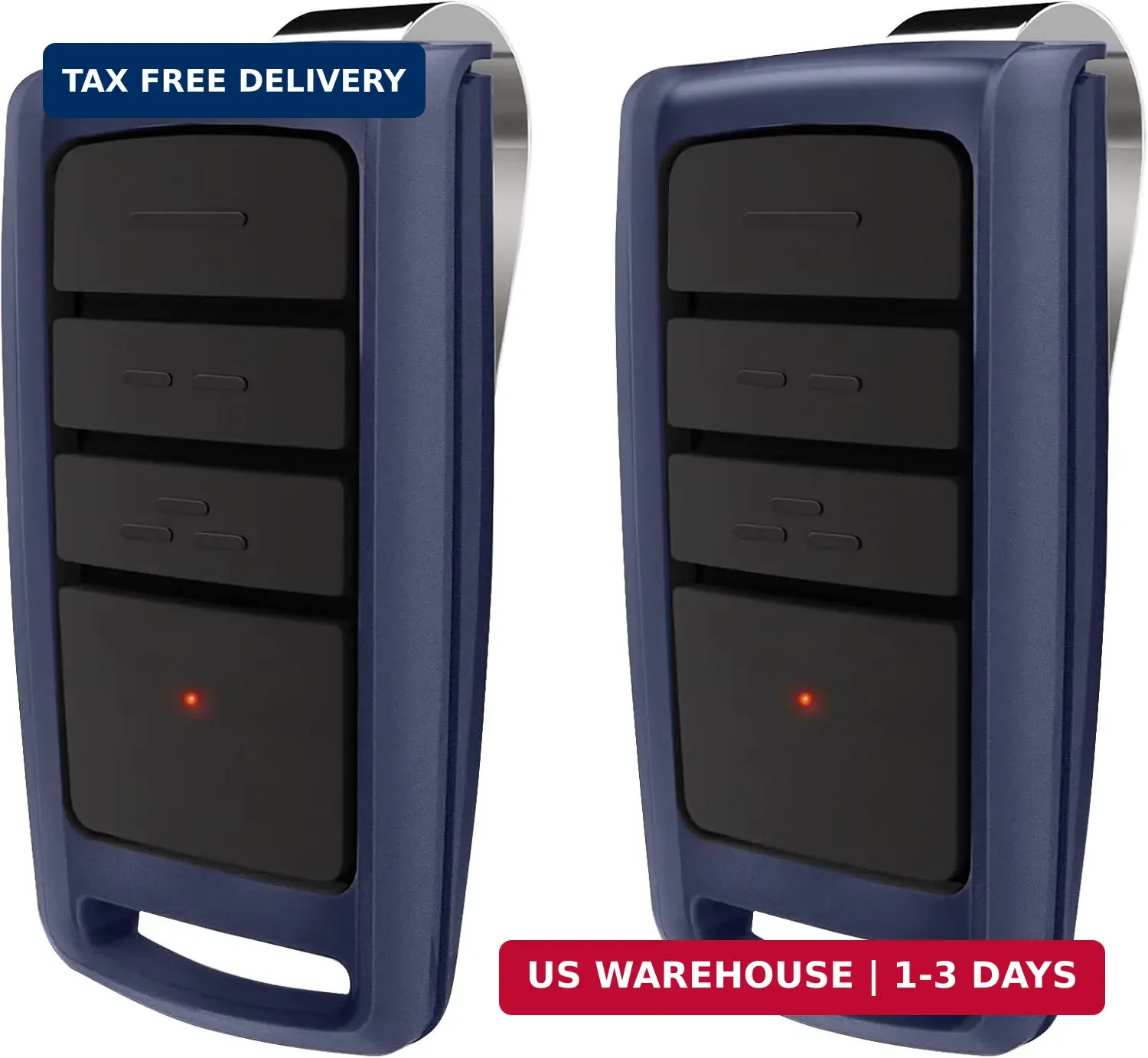 2 for O3T-BX O3T-A Overhead Door Remote - Compatibe with All CodeDodger Overhead