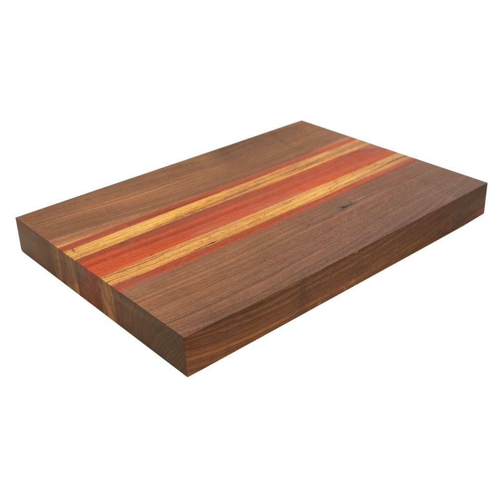Multispecies Explorer Guitar Body Blanks-7 Pieces Glued, 24" x 18" x 2" | #EWZ05