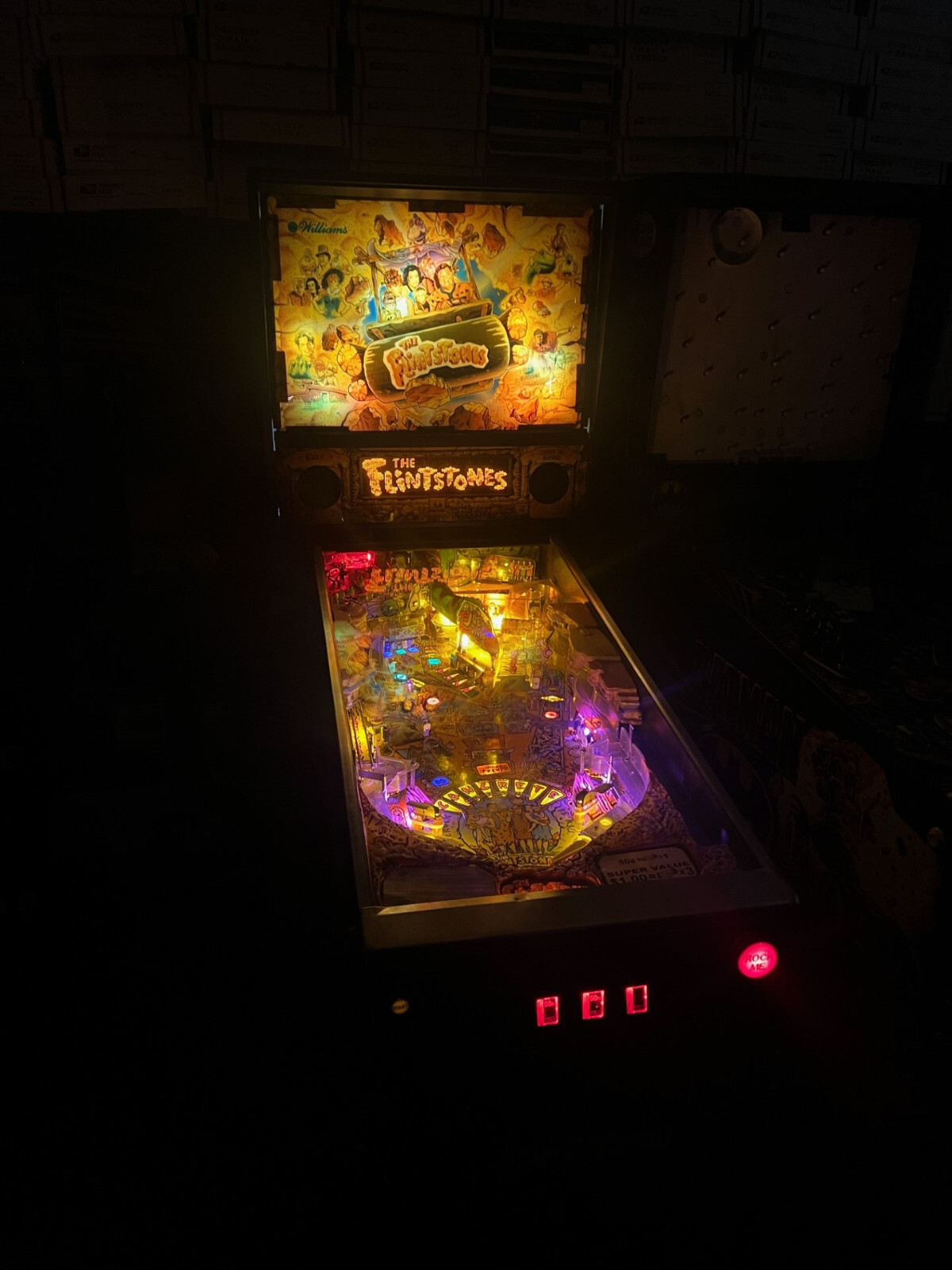 FLINTSTONES Complete LED Lighting Kit custom SUPER BRIGHT PINBALL LED KIT