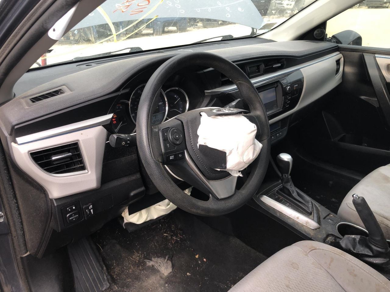 Sun Visor Left Driver Fits 14-16 COROLLA 956725