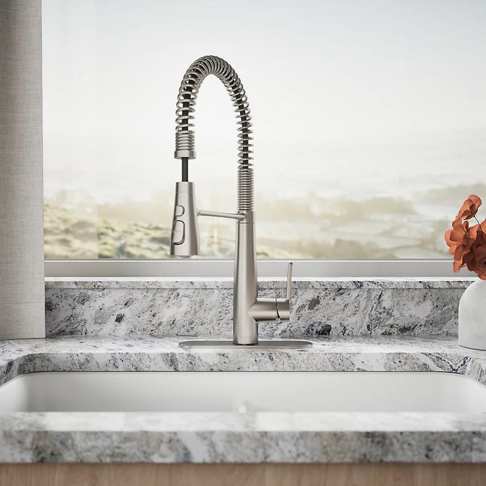 Kohler Vind Semi-Professional Pull-down Kitchen Sink Faucet Vibrant Stainless