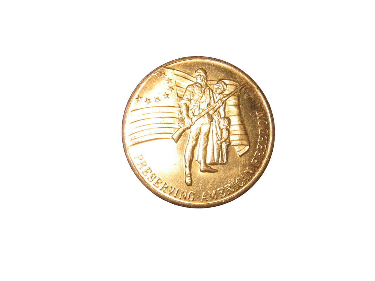 1978 Honoring The American Veterans / Preserving American Freedom Coin Medal