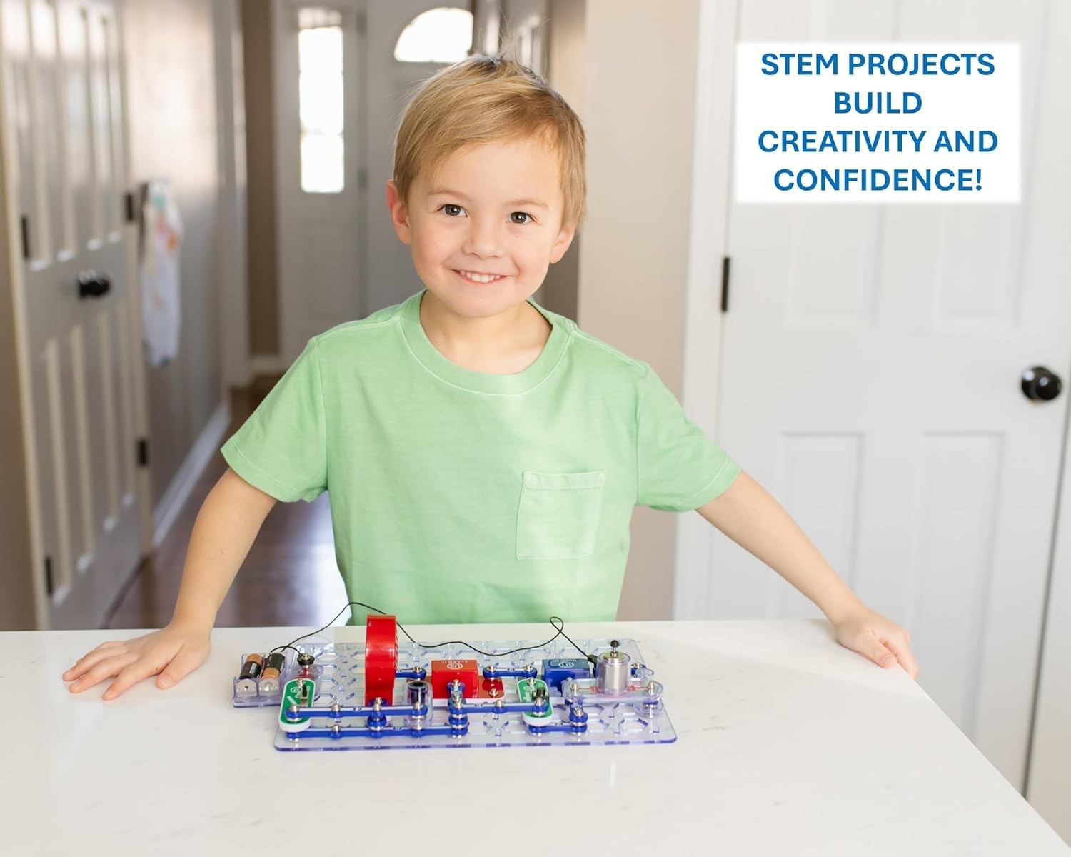 Unleash Creativity with Jr. SC-100 Electronics Exploration Kit - 100+ Projects