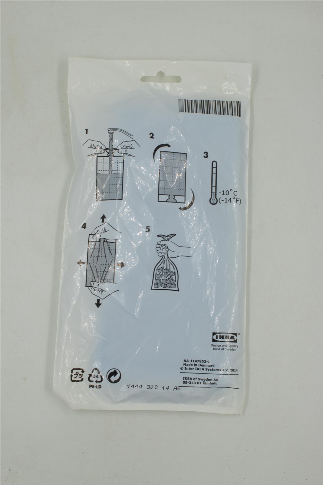 Ikea Isiga Ice Cube Bags Pack of 10