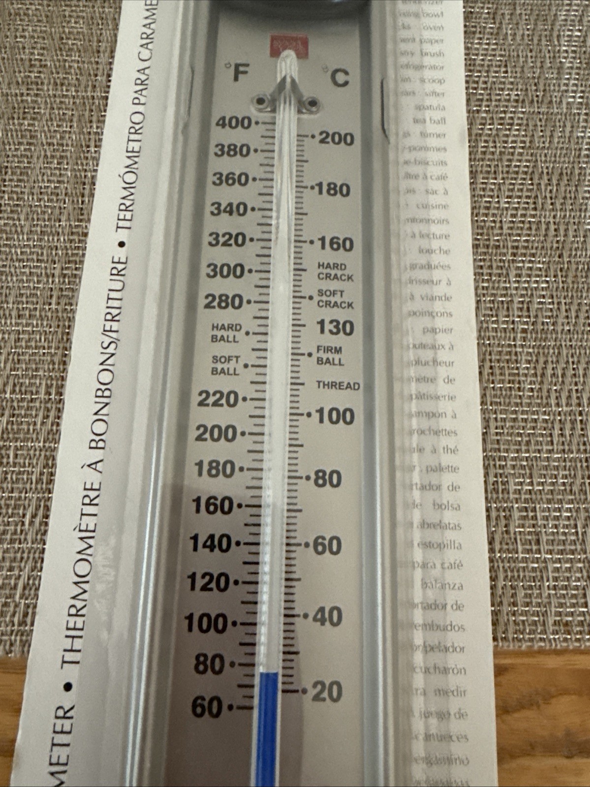 New Clamp Candy Cooking Thermometer