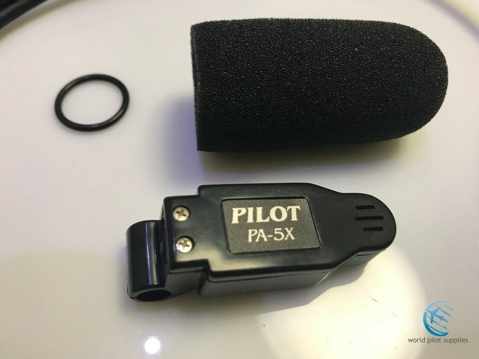 ELECTRET MICROPHONE by Pilot USA p/n PA-5X Replacement for D/C M-4 w/mic muff