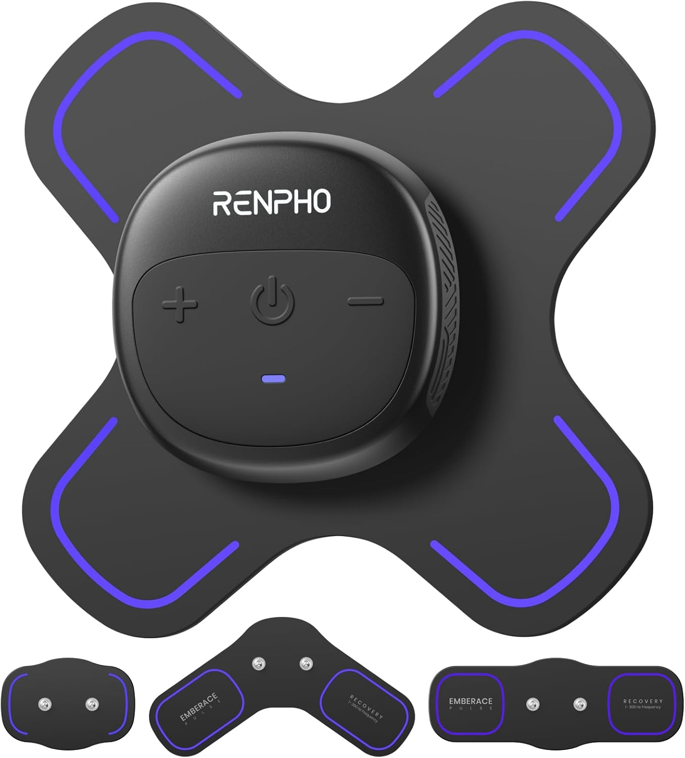 RENPHO Wireless TENS Unit Muscle Stimulator, Portable EMS Muscle Stimulator Mach