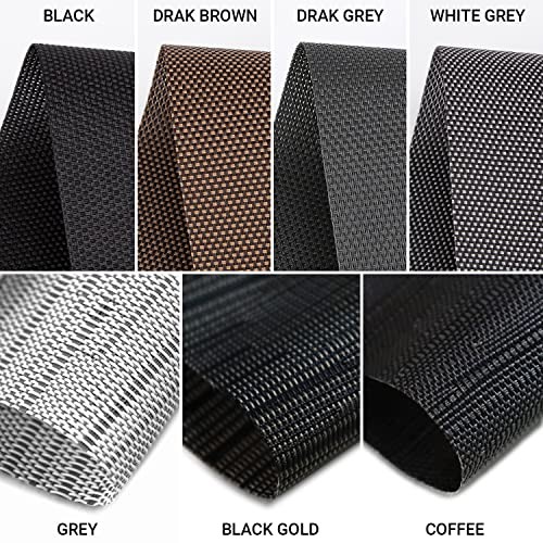 Motorized Outdoor Patio Shades with Remote Control, Compatible A Fabric Sample