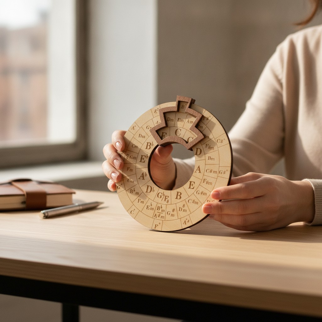 4.7-Inch Wooden Melody Tool - Your Essential Companion for Chord Mastery