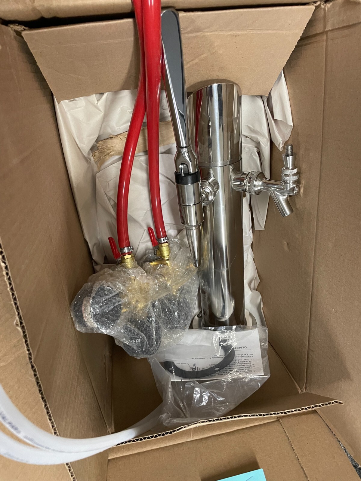 True 222756 NITRO/COLD COFFEE DBL Faucet Kit