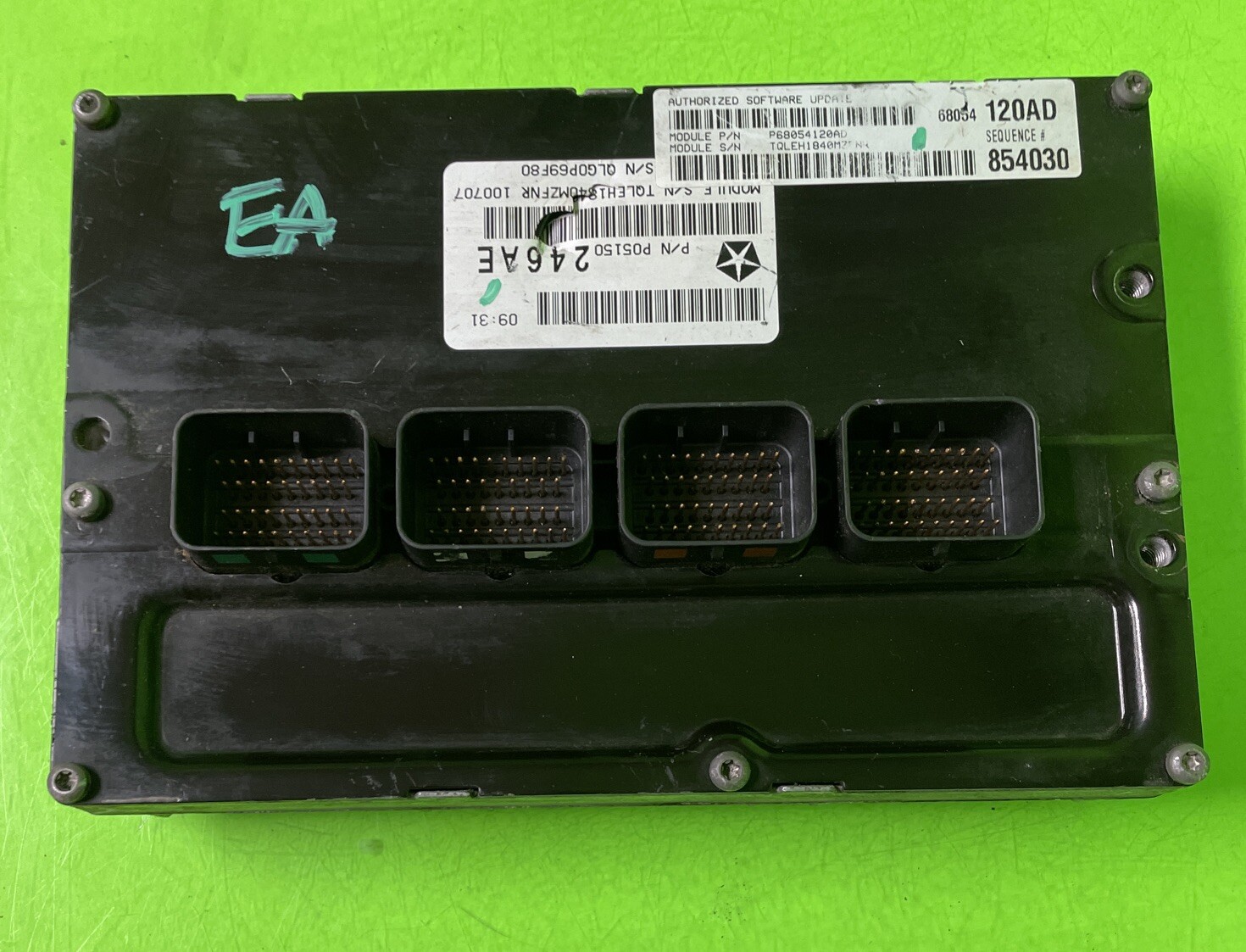 08-10  Dodge Challenger,300 3.5L  ECM ECU P68054120AD Warranty