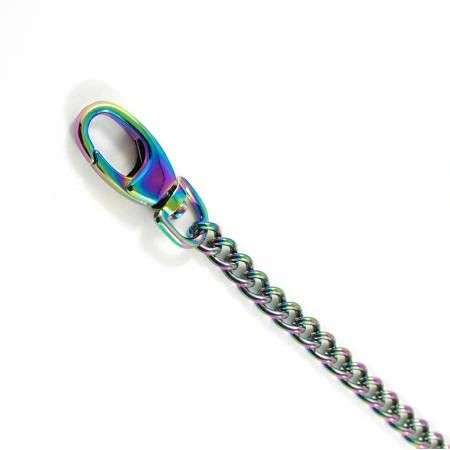 Emmaline Bags - Purse Chain with Hooks 26" long in Rainbow