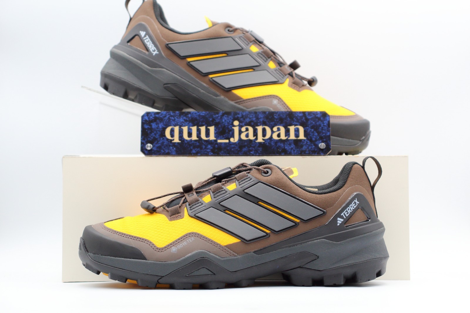 adidas Terrex Skychaser GORE-TEX Crew Yellow / Core Black HQ2690 Men's US6-15