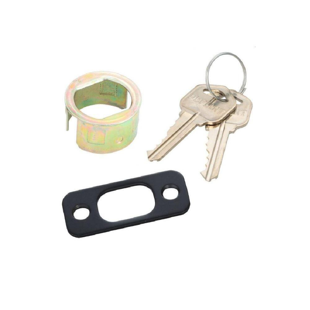Aged Bronze Low Profile Single Cylinder Deadbolt
