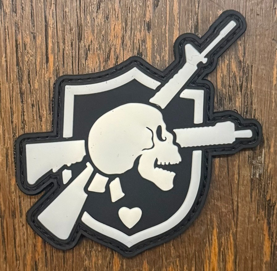 Privateer Group Skull & Rifle Shield KAC Knights Style Patch