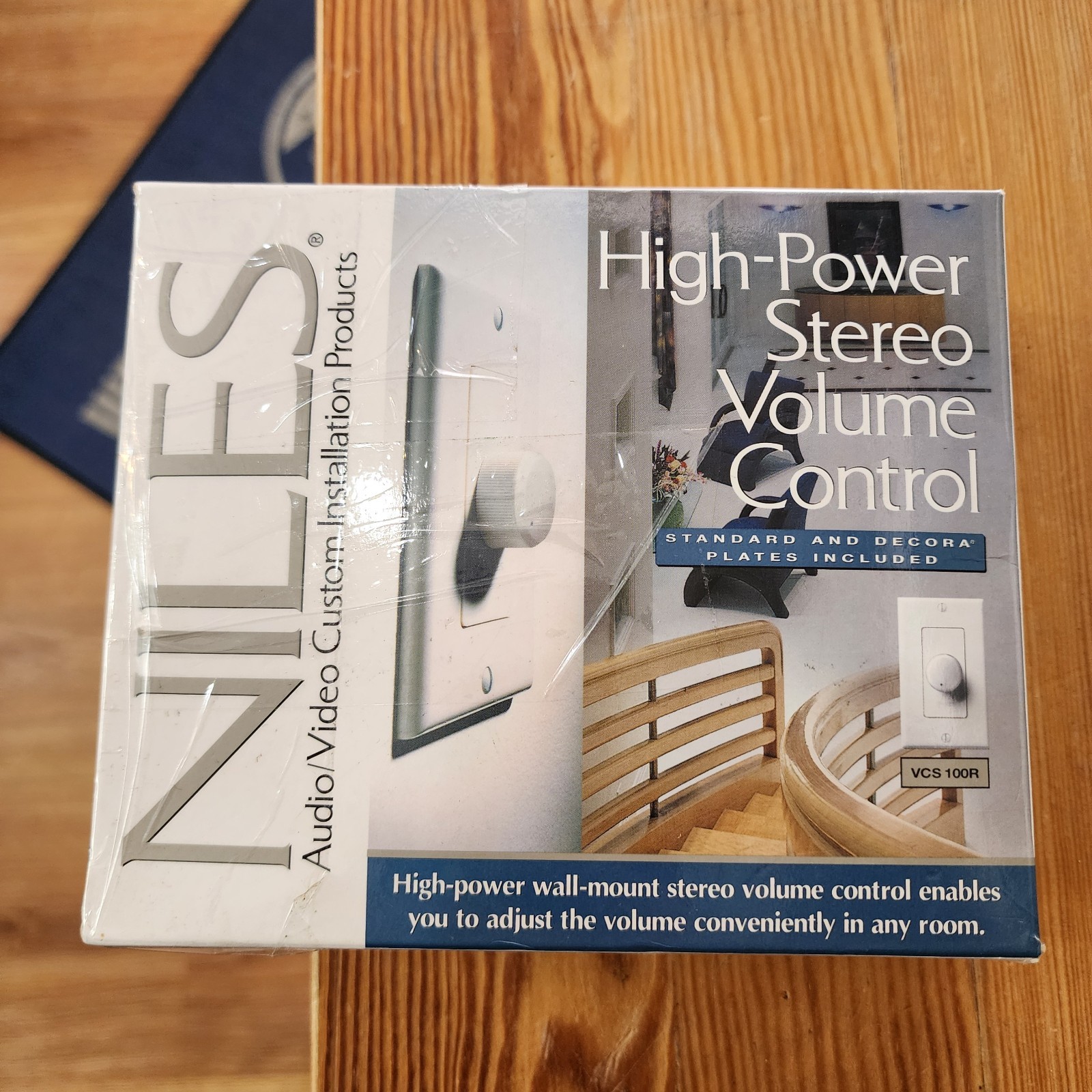 VTG Niles High Power Stereo Volume Control VCS100R Almond ~ NOS, Open Box ~ READ