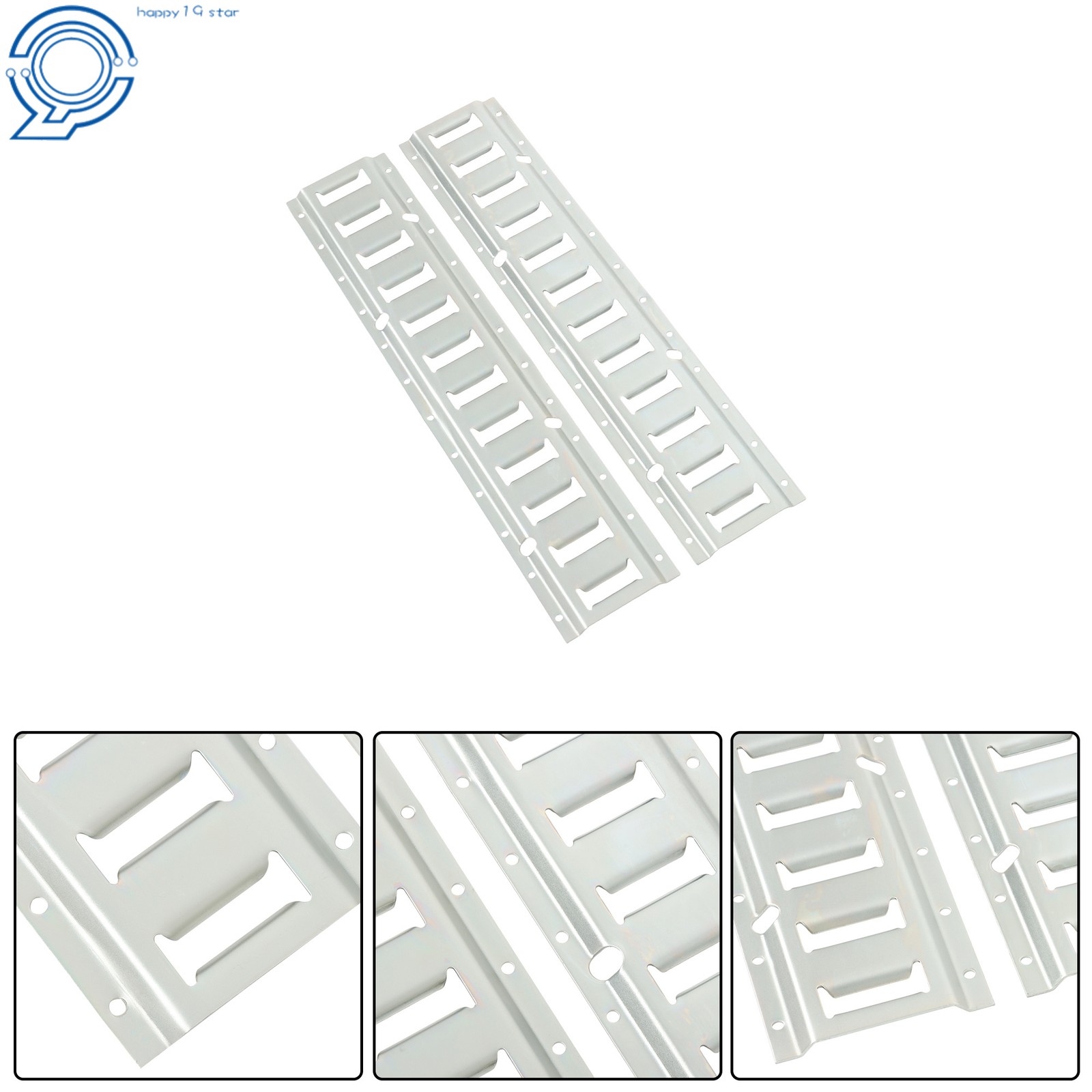 E Track Tie Down Rail Kit 8 Pack 2 FT E Track Rail For Garages Trailers