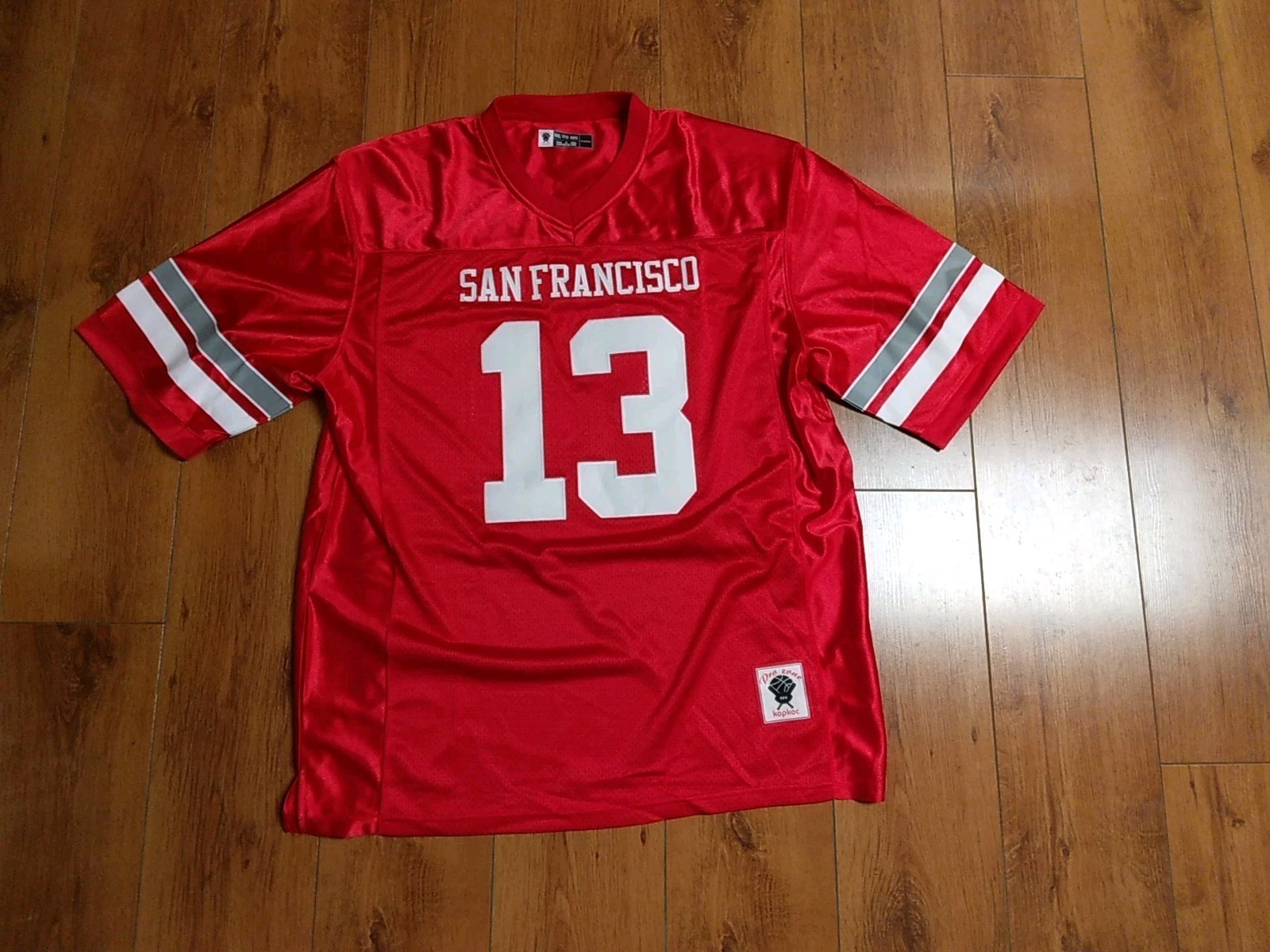 NWOT Purdy San Francisco 13 Stitched Red Pro Zone Kop Koc Football Jersey XXXL
