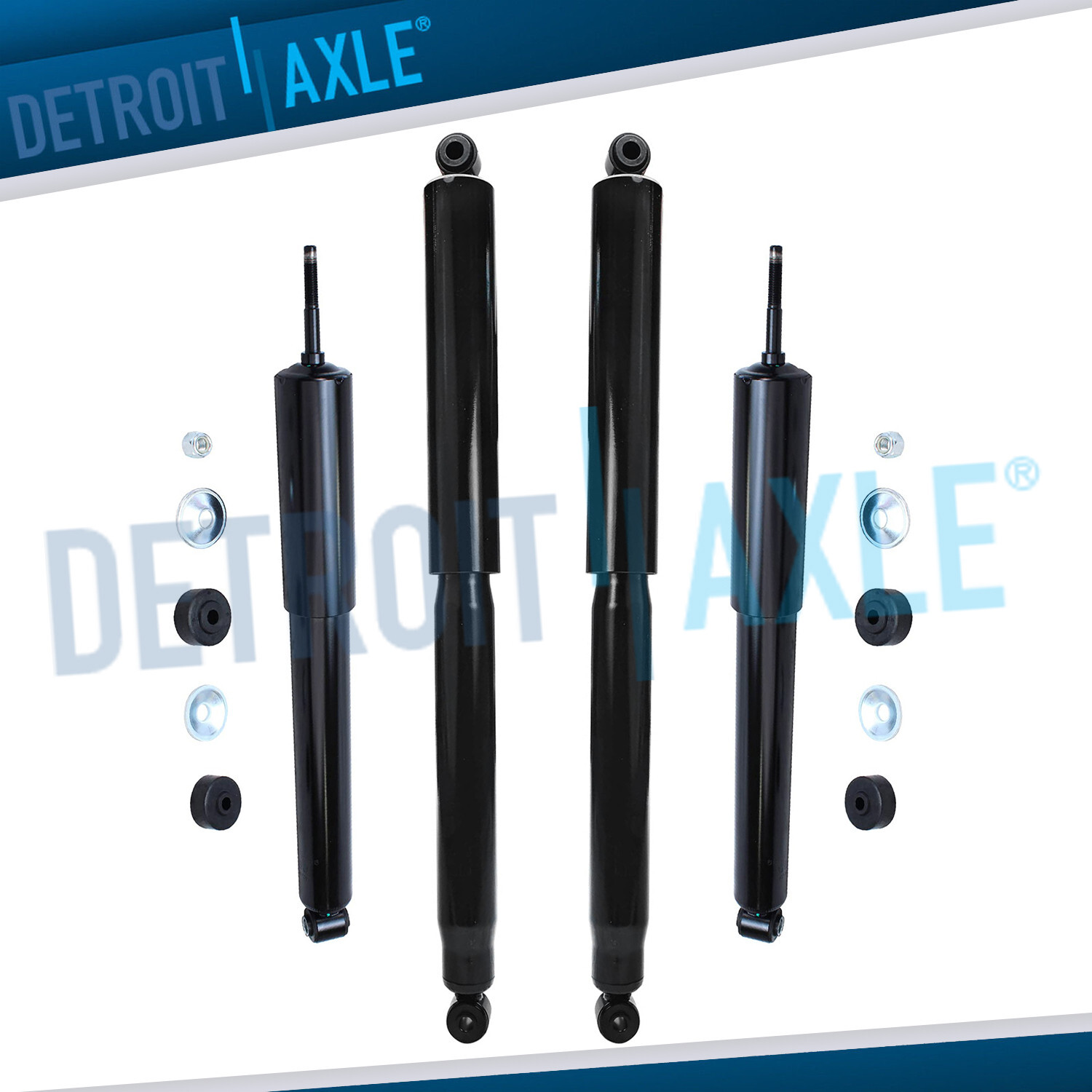 4WD Front and  Rear Shocks Absorbers for 2008-2016 Ford F-250 F-350 Super Duty