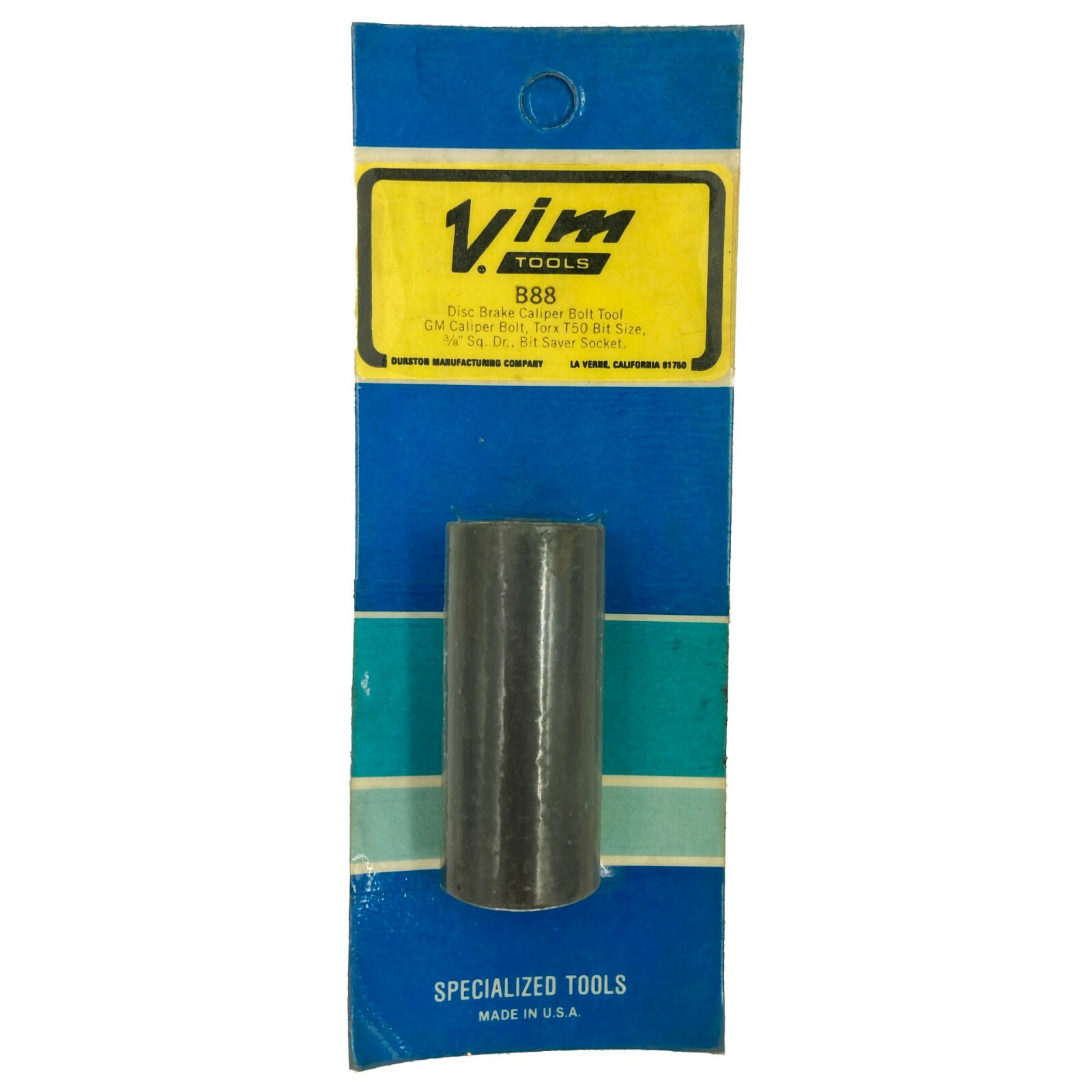 VIM Tools B88 Disk Brake Caliper Bolt Tool T50 Bit Size