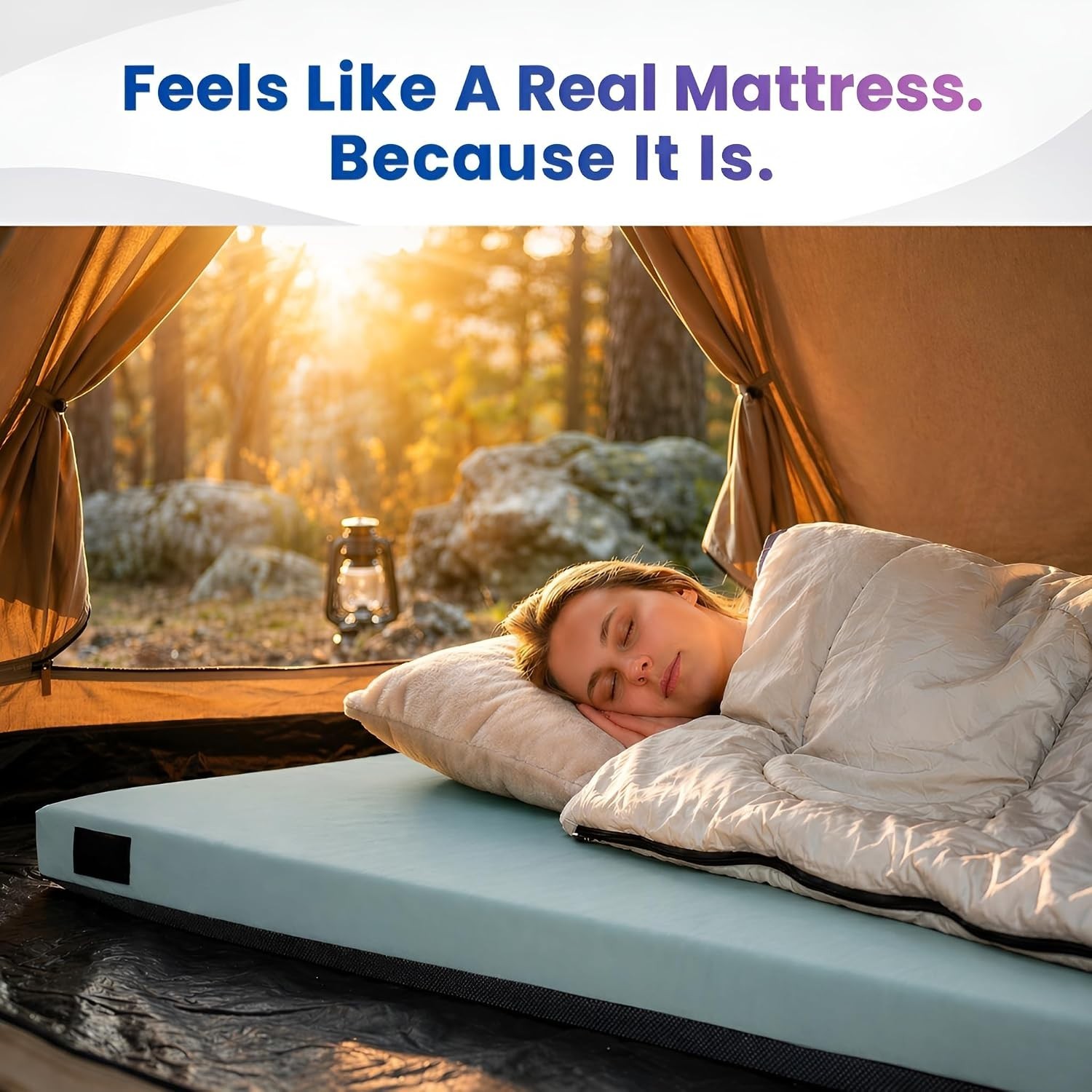 Matrix AirCell Memory Foam Camping Mattress Pad