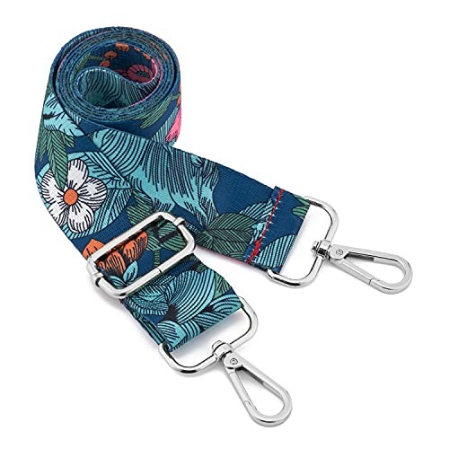 Silvery Buckles Wide Shoulder Strap Wide: 1.4"(3.5cm) Wide: 1.4"(3.5cm)flower3