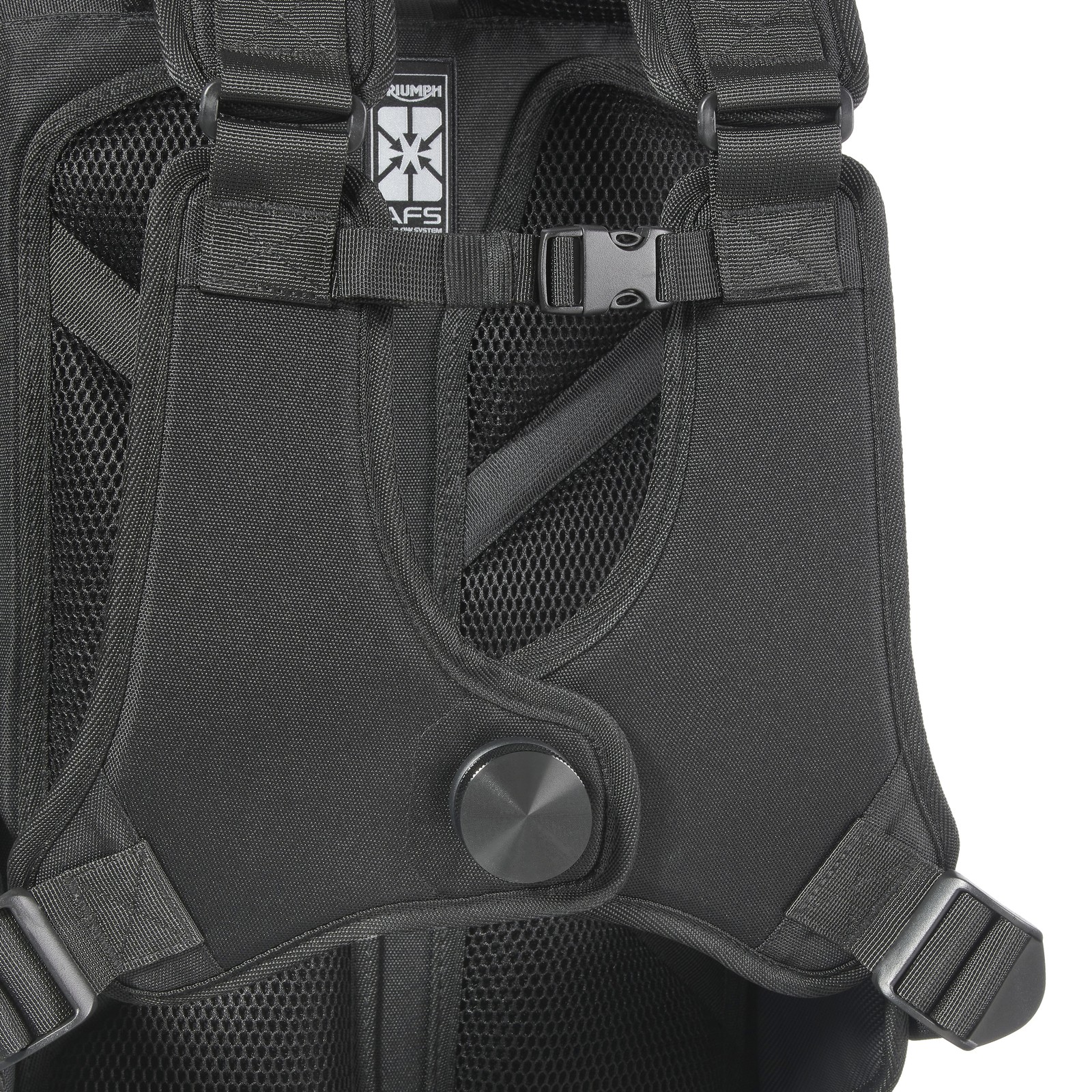 Triumph MLUA24002 - 25L Modern Classic Roll-Top Motorcycle Backpack Bag