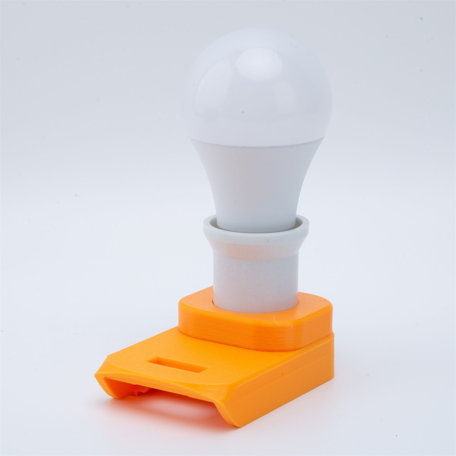 Portable E27 Bulb Lamp LED Work Light For Dewalt 20V MAX Series Lithium Battery
