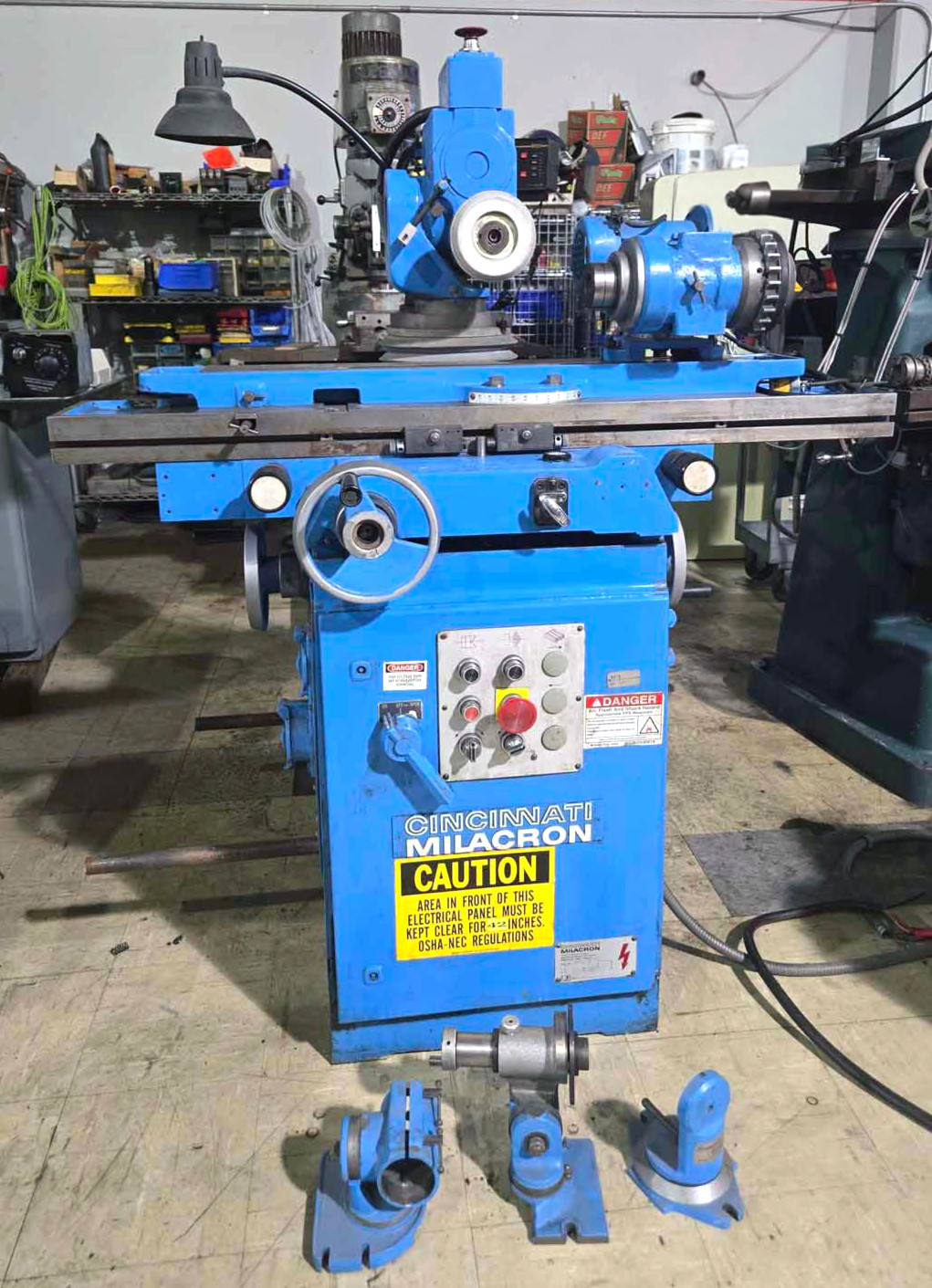 CINCINNATI Model No. 2 Tool & Cutter Grinder 8"x16" with Accessories