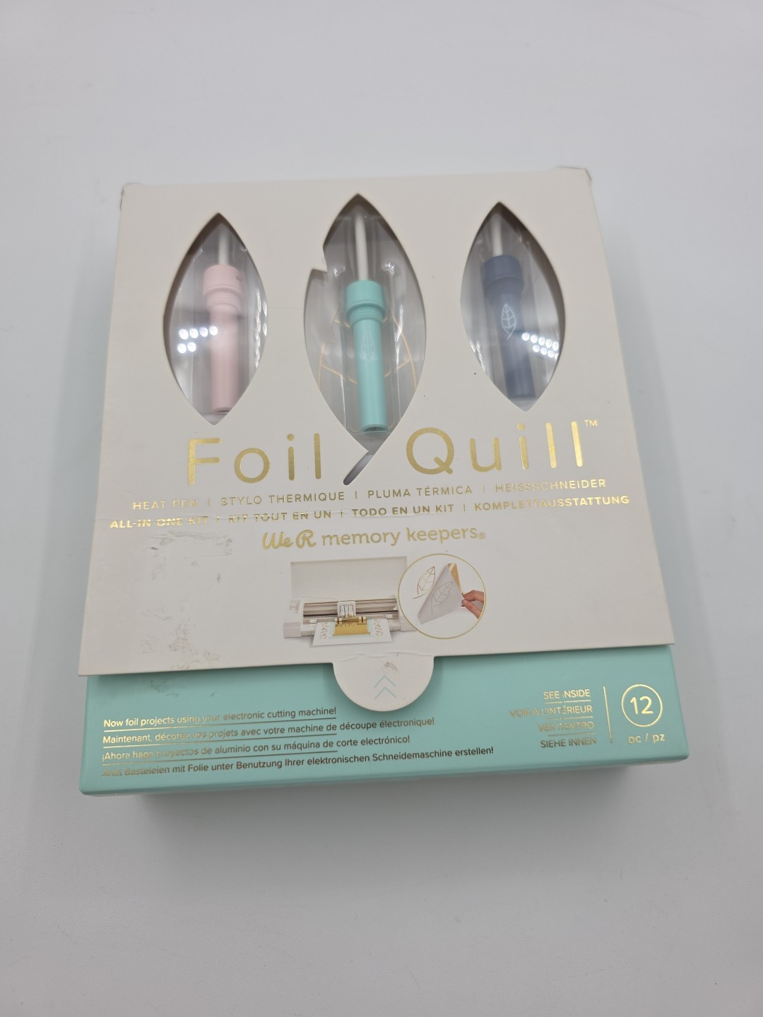 We R Memory Keepers Foil Quill Heat Pen All-in-One Kit –New Sealed