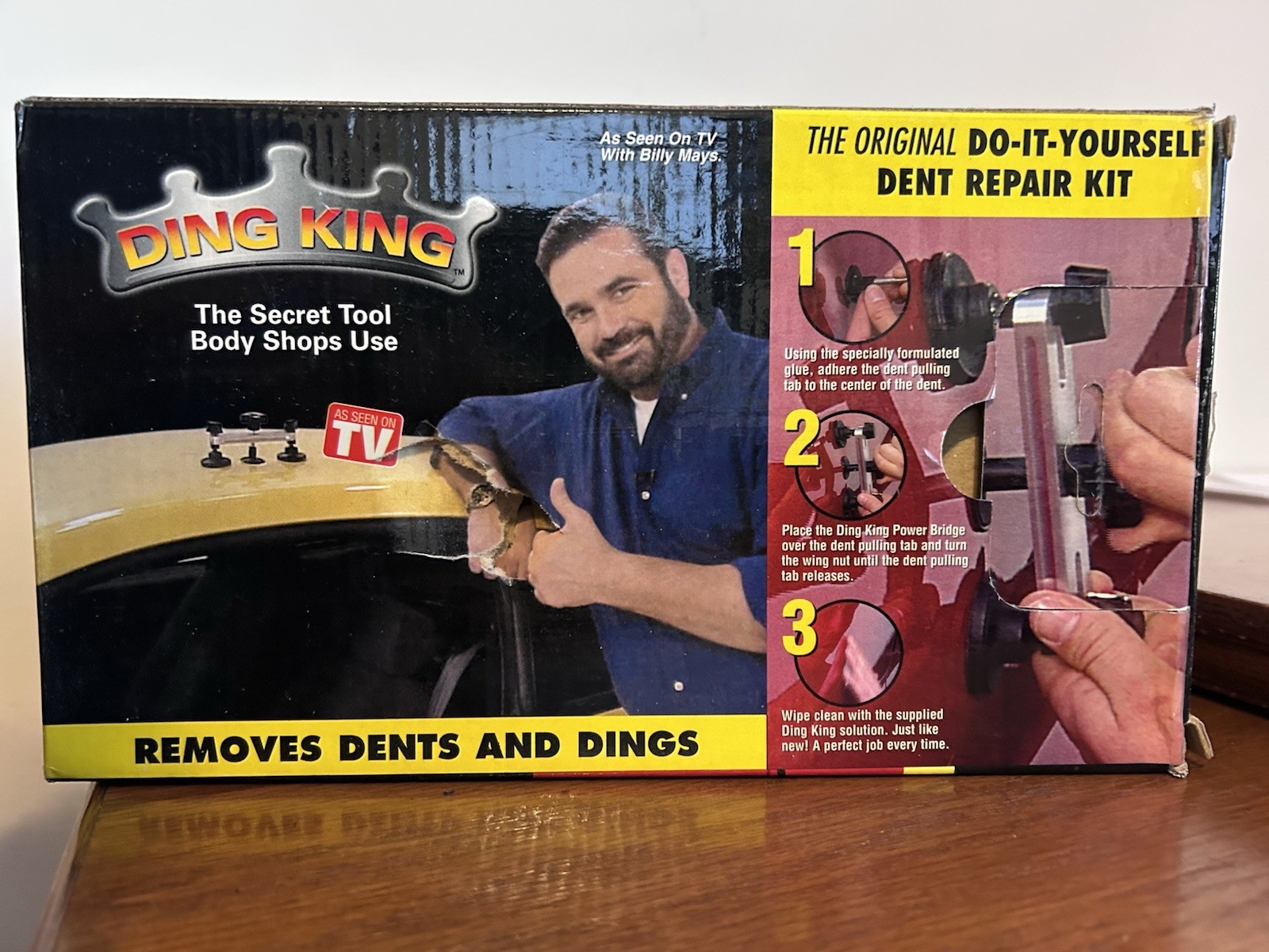 Ding King Do It Yourself Dent Repair Kit Dent Remover Billy Mays Seen On TV